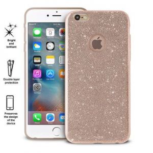 PURO Glitter Shine Cover - Etui iPhone 6s Plus / iPhone 6 Plus (Gold)
