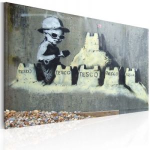 Obraz - Zamek z piasku (Banksy)