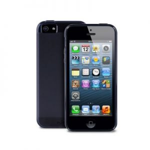 PURO Plasma Cover - Etui iPhone SE / iPhone 5s / iPhone 5 (czarny)