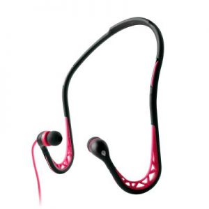 PURO Sport Hearphones in-ear - Słuchawki sportowe z pałąkiem na kark (różowy)