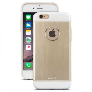 Moshi iGlaze Armour - Etui aluminiowe iPhone 6s / iPhone 6 (Gold)