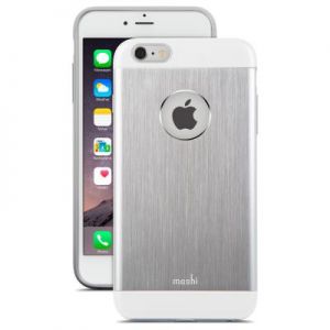 Moshi iGlaze Armour - Etui aluminiowe iPhone 6s Plus / iPhone 6 Plus (Silver)