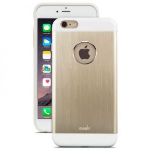 Moshi iGlaze Armour - Etui aluminiowe iPhone 6s Plus / iPhone 6 Plus (Gold)