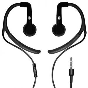 PURO Sport Stereo Earphones - Słuchawki sportowe (czarny)