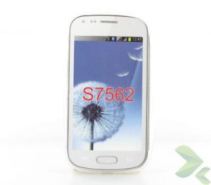 Geffy - Etui Samsung Galaxy Trend S7560 TPU mat clear
