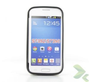 Geffy - Etui Samsung Galaxy Trend Lite S7390 TPU solid color black