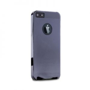 PURO Crystal Cover - Etui iPhone SE / iPhone 5s / iPhone 5 (czarny)