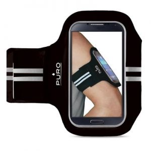 PURO Armband - Uniwersalna sportowa opaska na ramię do smartfonów max 5.1\\" (czarny)
