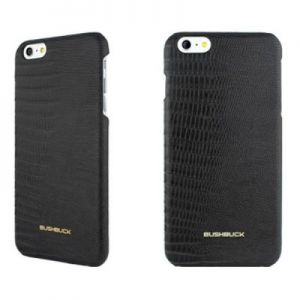 BUSHBUCK LIZARD Leather Case - Etui skórzane do iPhone 6s Plus / iPhone 6 Plus (czarny)