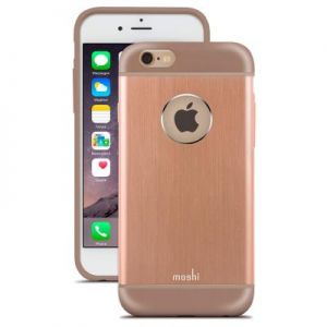 Moshi iGlaze Armour - Etui aluminiowe iPhone 6s / iPhone 6 (Sunset Copper)
