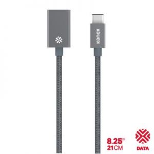 Kanex przejściówka DuraBaid™ Aluminium z USB-C na USB 3.0 typ A (Space Grey)