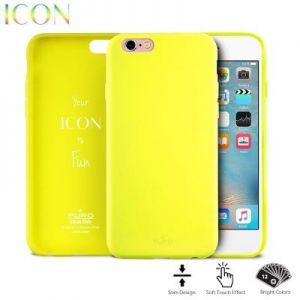PURO ICON Cover - Etui iPhone 6s / iPhone 6 (Fluo Yellow)