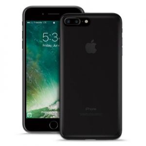 PURO Plasma Cover - Etui iPhone 7 Plus (ciemny przezroczysty)