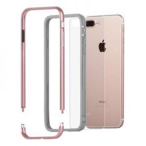 Moshi Luxe - Aluminiowy bumper iPhone 7 Plus (Rose Pink)