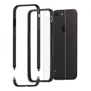 Moshi Luxe - Aluminiowy bumper iPhone 7 Plus (Black)