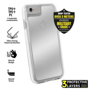 PURO Impact Pro Hard Shield - Etui iPhone 7 (biały)