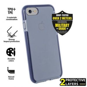 PURO Impact Pro Flex Shield - Etui iPhone 7 (granatowy)