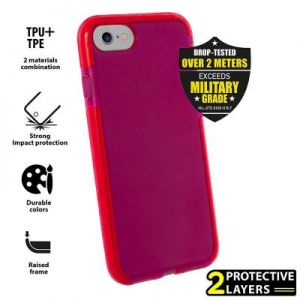PURO Impact Pro Flex Shield - Etui iPhone 7 (czerwony)
