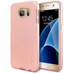 Mercury I-Jelly - Etui Samsung Galaxy S7 (Rose Gold)
