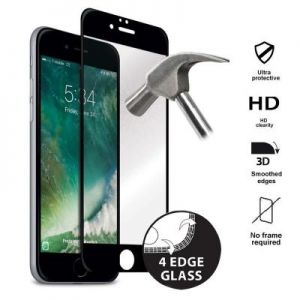 Puro Premium Full Edge Tempered Glass - Szkło ochronne hartowane na ekran iPhone 7 Plus (czarna ramk