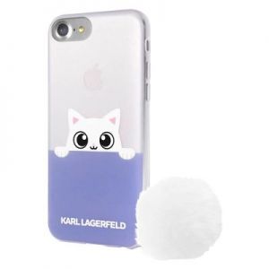 Karl Lagerfeld K-Peek A Boo Case - Etui iPhone 7 (Glitter/Blue)