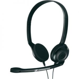 Sennheiser PC 3 CHAT - Słuchawki nauszne stereofoniczne z regulowanym mikrofonem (czarny)