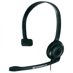 Sennheiser PC 2 CHAT - Słuchawki nauszne stereofoniczne z regulowanym mikrofonem (czarny)