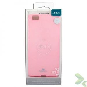 Mercury Jelly - Etui Huawei P8 Lite (różowy)