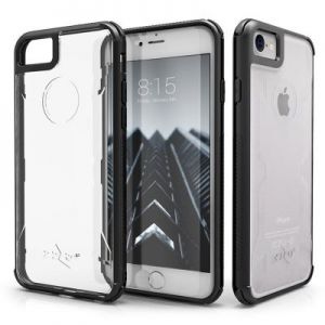 Zizo PIK Case - Etui iPhone 7 ze szkłem 9H na ekran (czarny)