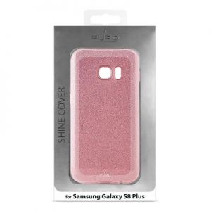 PURO Glitter Shine Cover - Etui Samsung Galaxy S8+ (Rose Gold)