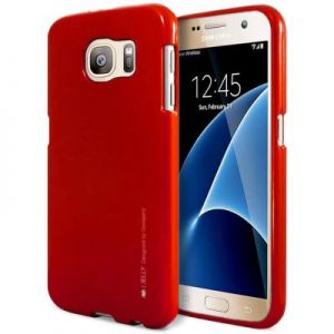 Mercury I-Jelly - Etui Samsung Galaxy S7 (czerwony)