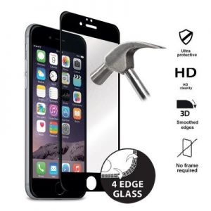 Puro Premium Full Edge Tempered Glass - Szkło ochronne hartowane na ekran iPhone 6s / iPhone 6 (czar