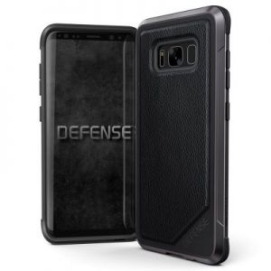 X-Doria Defense Lux - Etui aluminiowe Samsung Galaxy S8 (Black Leather)