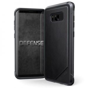 X-Doria Defense Lux - Etui aluminiowe Samsung Galaxy S8+ (Black Leather)