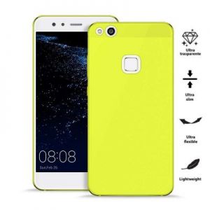 PURO 0.3 Nude - Etui Huawei P10 Lite (Fluo Yellow)