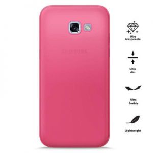 PURO 0.3 Nude - Etui Samsung Galaxy A3 (2017) (Fluo Pink)