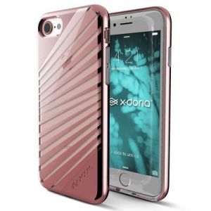 X-Doria Revel Lux - Etui iPhone 7 (Rose Gold Rays)