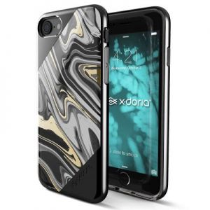 X-Doria Revel Lux - Etui iPhone 7 (Black Swirl)