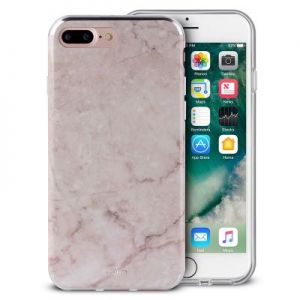 PURO Marble Cover - Etui iPhone 7 Plus / iPhone 6s Plus / iPhone 6 Plus (Portogallo Pink)
