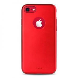 PURO Magnetic Cover - Etui iPhone 7 kompatybilne z uchwytem magnetycznym (czerwony)
